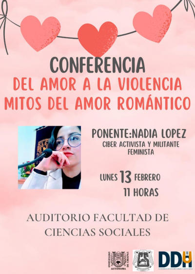 Conferencia del amor a la violencia mitos del amor romántico