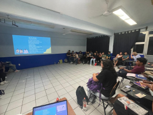 La Titular de la Comisión de Género de la Facultad de Ciencias de la Administración C-IV realizó una Jornada de pláticas y talleres del 17 al 21 de febrero
