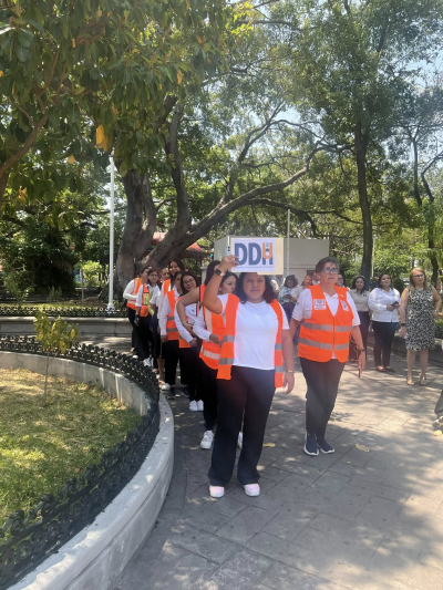 La Defensor&iacute;a de los Derechos Humanos y Universitarios particip&oacute; en el Primer Simulacro Nacional 2026