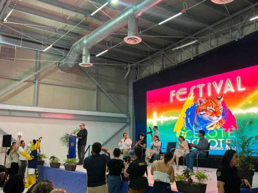 El Centro de Convenciones Manuel Velasco Suárez fue escenario del Festival Ocelote 2026, organizado por la Universidad a través de la Secretaría de Identidad y Responsabilidad Social Universitaria (SIRESU)