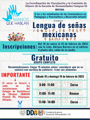 Lengua de seña mexicana