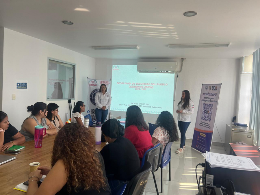 Participación en la plática “Violencia Digital y Delitos Cibernéticos”