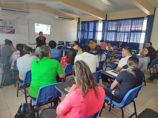 Curso: &quot;Sensibilización en Género&quot;, en la Escuela de Ciencias Químicas con sede en Ocozocoautla