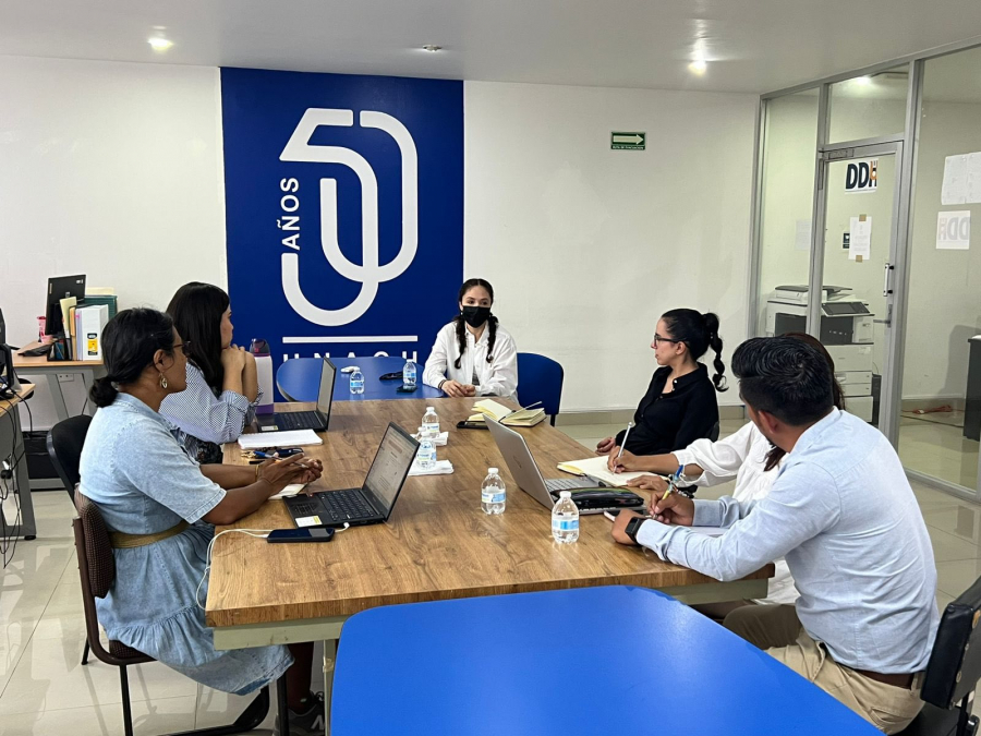 Reunión de trabajo con la Fundación Escalera