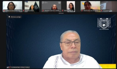 En el marco del inicio de los trabajos de reacreditaci&oacute;n de la Licenciatura en Danza de la Universidad Aut&oacute;noma de Chiapas, se llev&oacute; a cabo este martes la sesi&oacute;n virtual de la apertura de este proceso de evaluaci&oacute;n