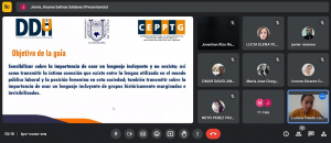 Cursos: &quot;Guía para fomentar en la comunidad universitaria el Lenguaje Incluyente y No Sexista&quot; y &quot;Racismo y No Discriminación&quot;
