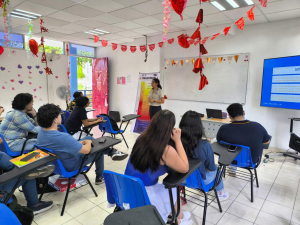 Se llevó a cabo el taller: “Relaciones Sexoafectivas Saludables: comprendiendo el costo invisible de la violencia” en la Facultad de Derecho C-III, Extensión Tapachula