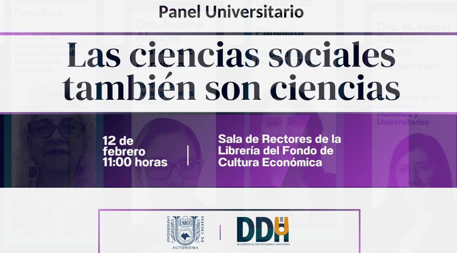 Panel universitario: Las ciencias sociales también son ciencias