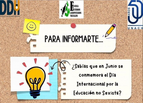 21 de Junio: Día Internacional por la Educación No Sexista