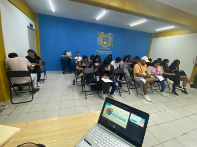 Se impartió el taller denominado “Espacios Libres de Violencia en el Servicio Social, 2a parte”, realizada en la Facultad de Lenguas Campus Tuxtla