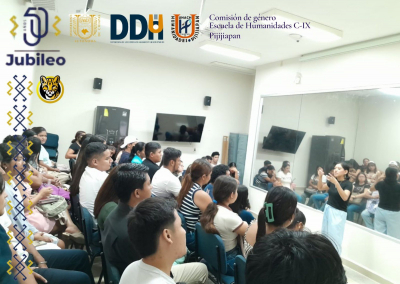 Se realizó el curso &quot;Espacios seguros libres de violencia en el servicio social&quot; en la Escuela de Humanidades Campus IX