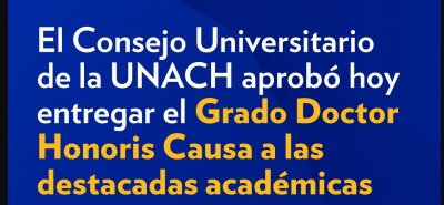 Doctor Honoris Causa a las destacadas académicas Leticia Bonifaz Alfonzo y Ruby Aracely Burguete Cal y Mayor.