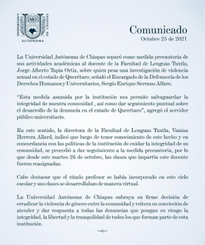 Comunicado