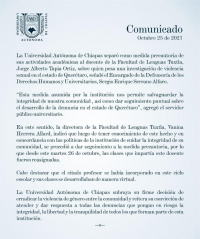 Comunicado